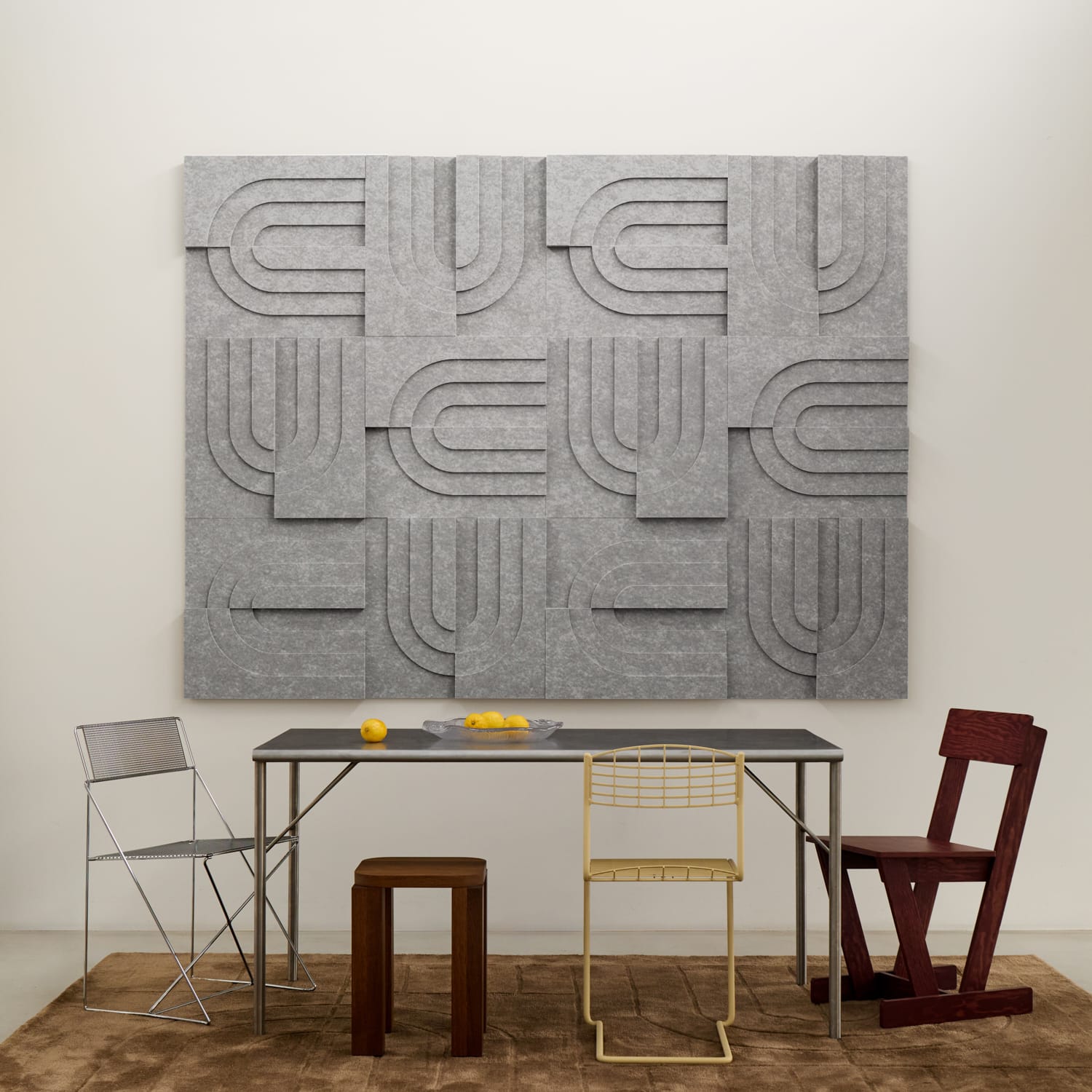 Arch Tile - Cloudy Grey