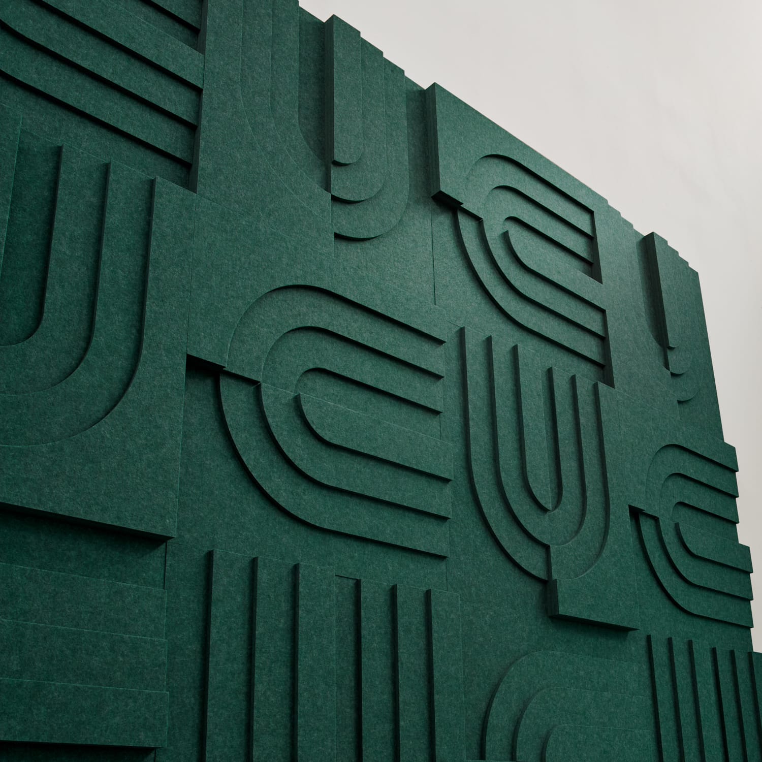 Arch Tile - Petroleum Green