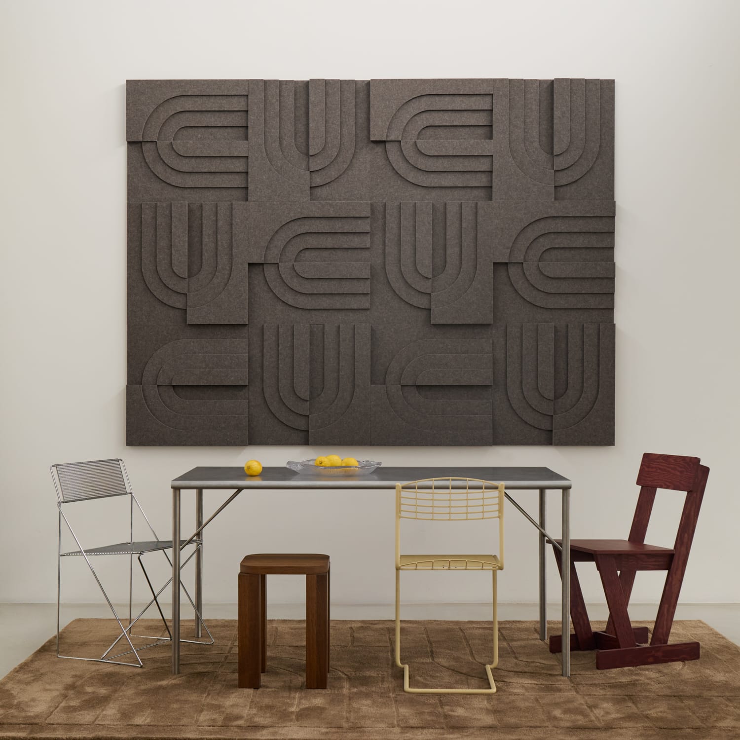 Arch Tile - Warm Grey
