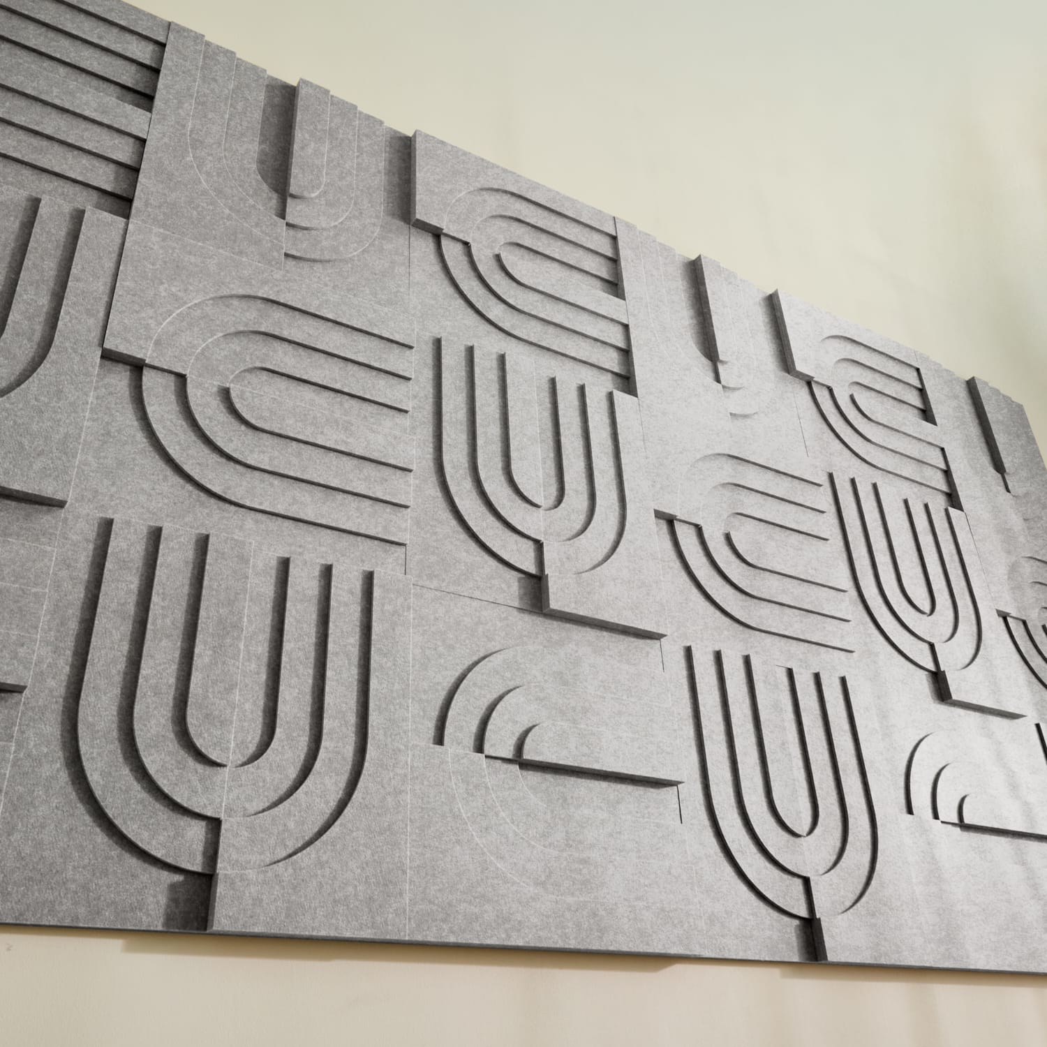 Arch Tile - Cloudy Grey
