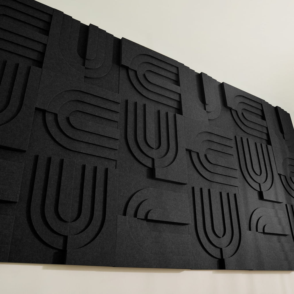 Arch Tile - Night Black