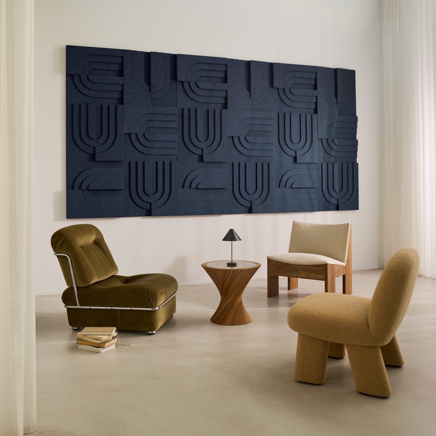 Arch Tile - Ocean Blue