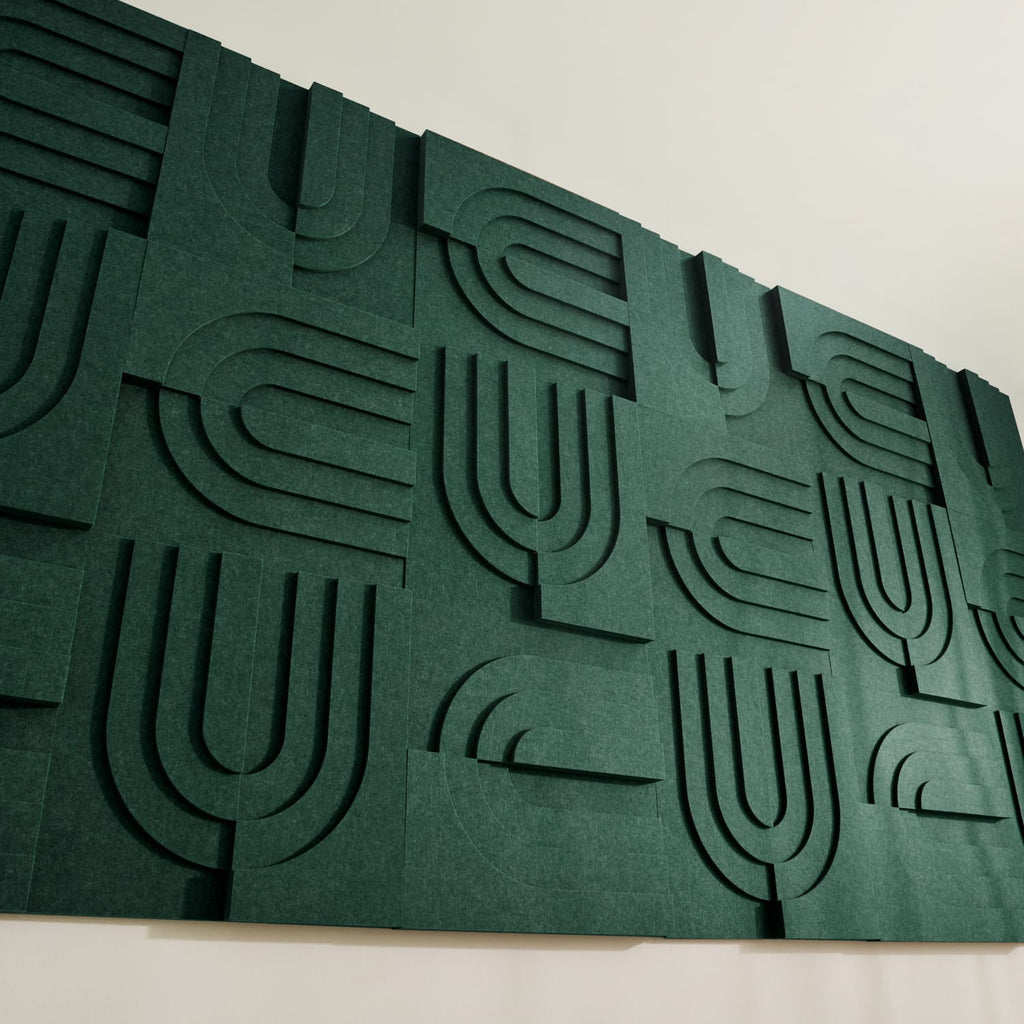 Arch Tile - Petroleum Green