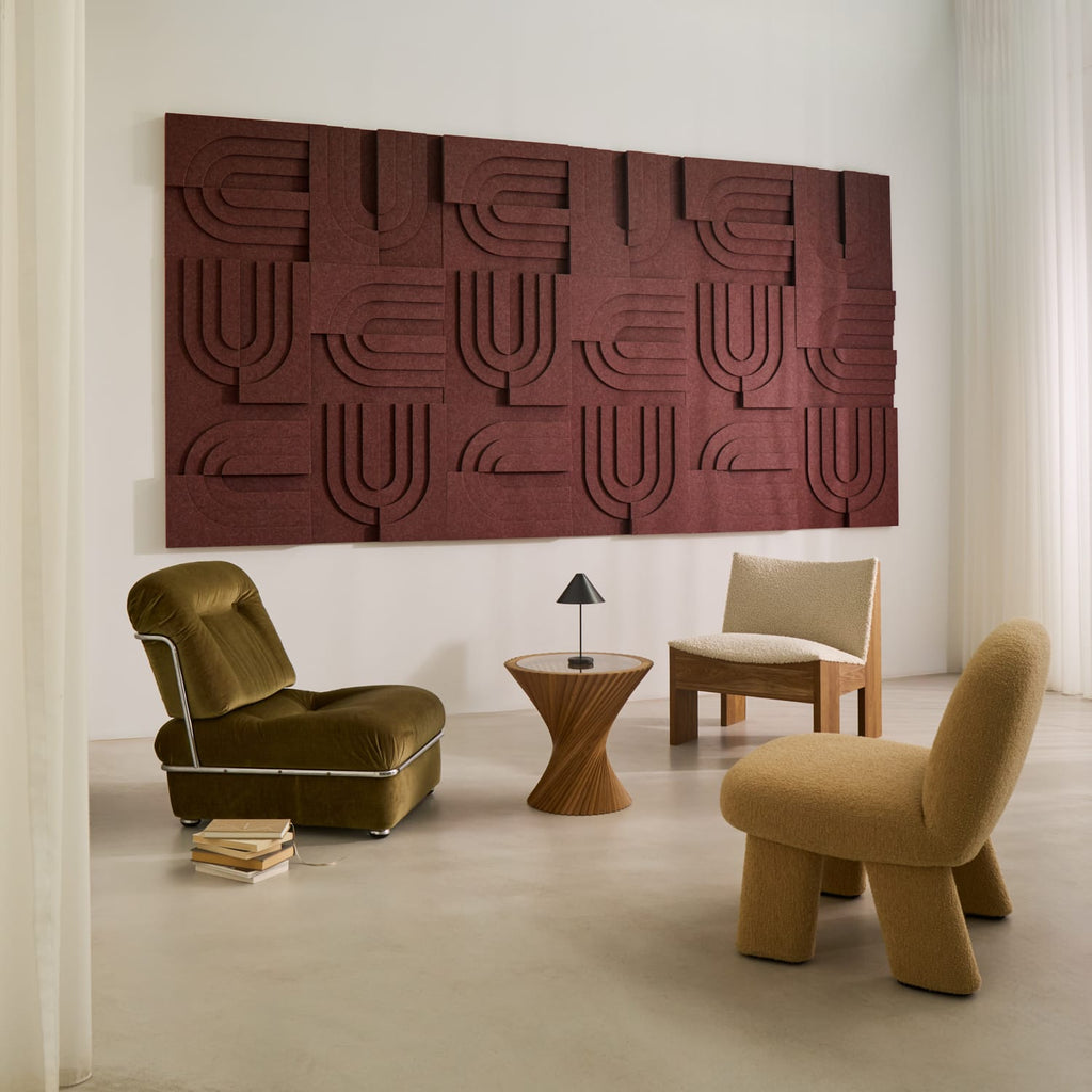 Arch Tile - Reddish Brown