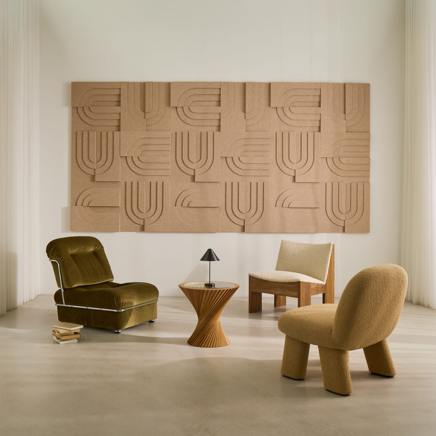 Arch Tile - Sand Beige