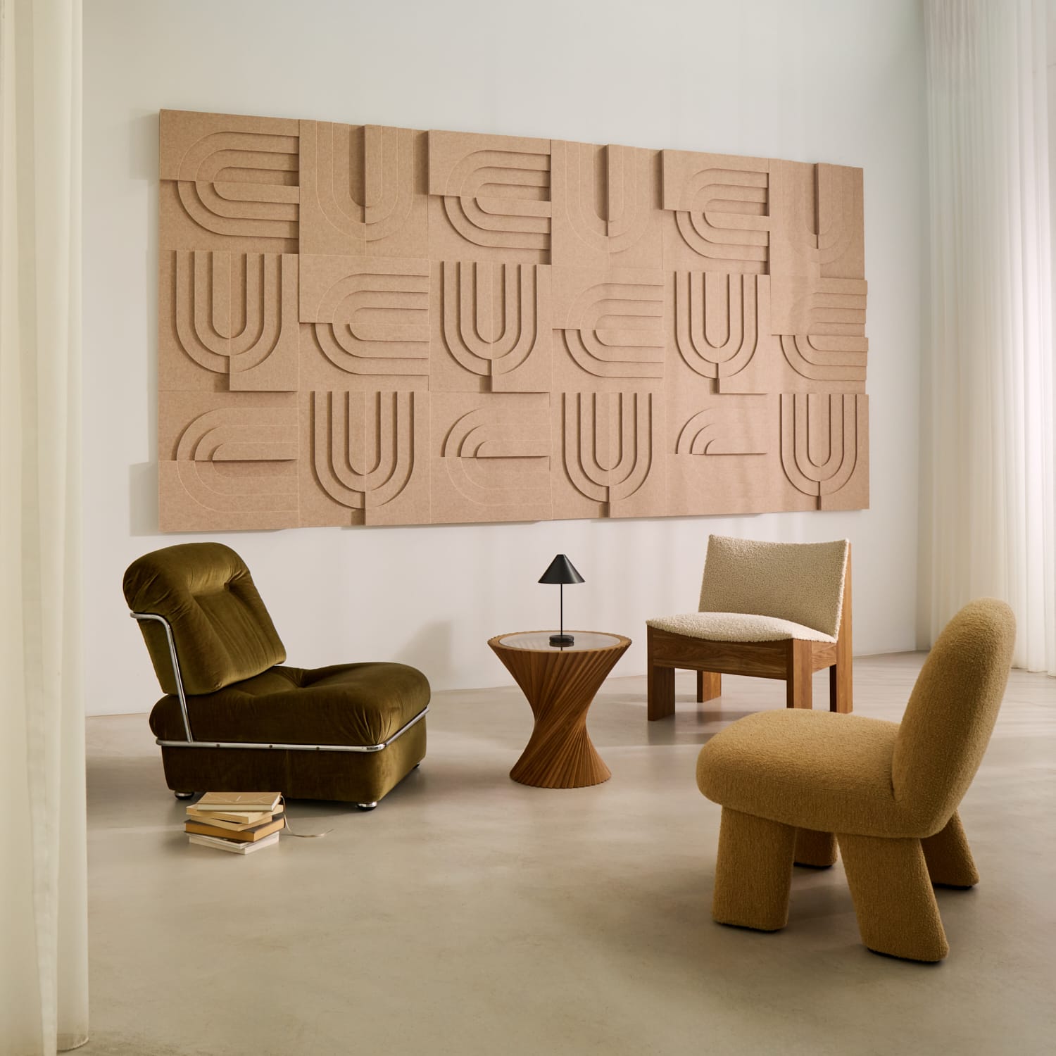 Arch Tile - Sand Beige