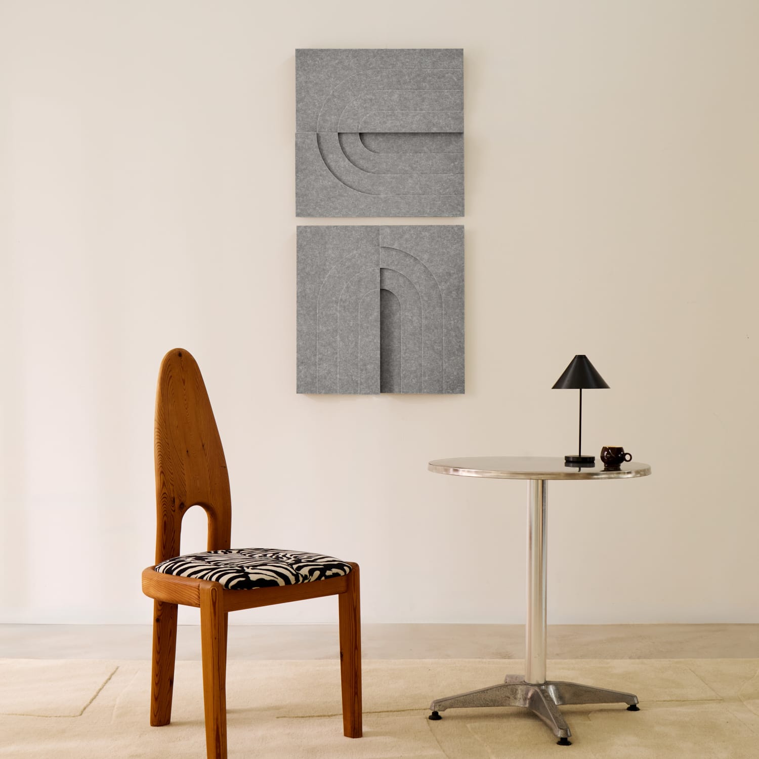 Arch Tile - Cloudy Grey