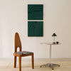 Arch Tile - Petroleum Green