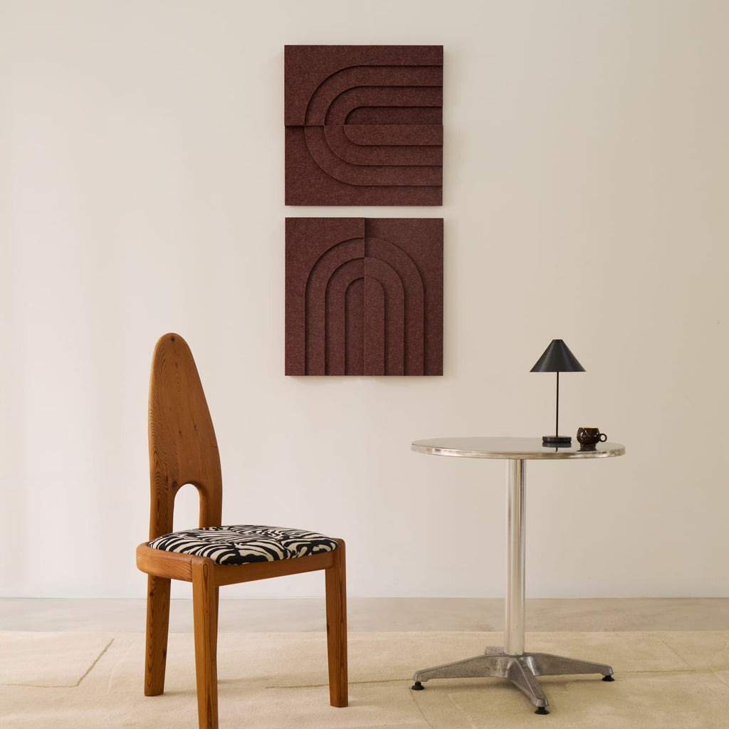 Arch Tile - Reddish Brown