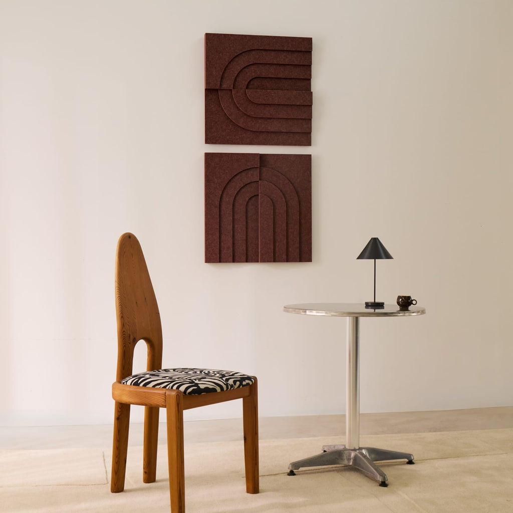 Arch Tile - Reddish Brown