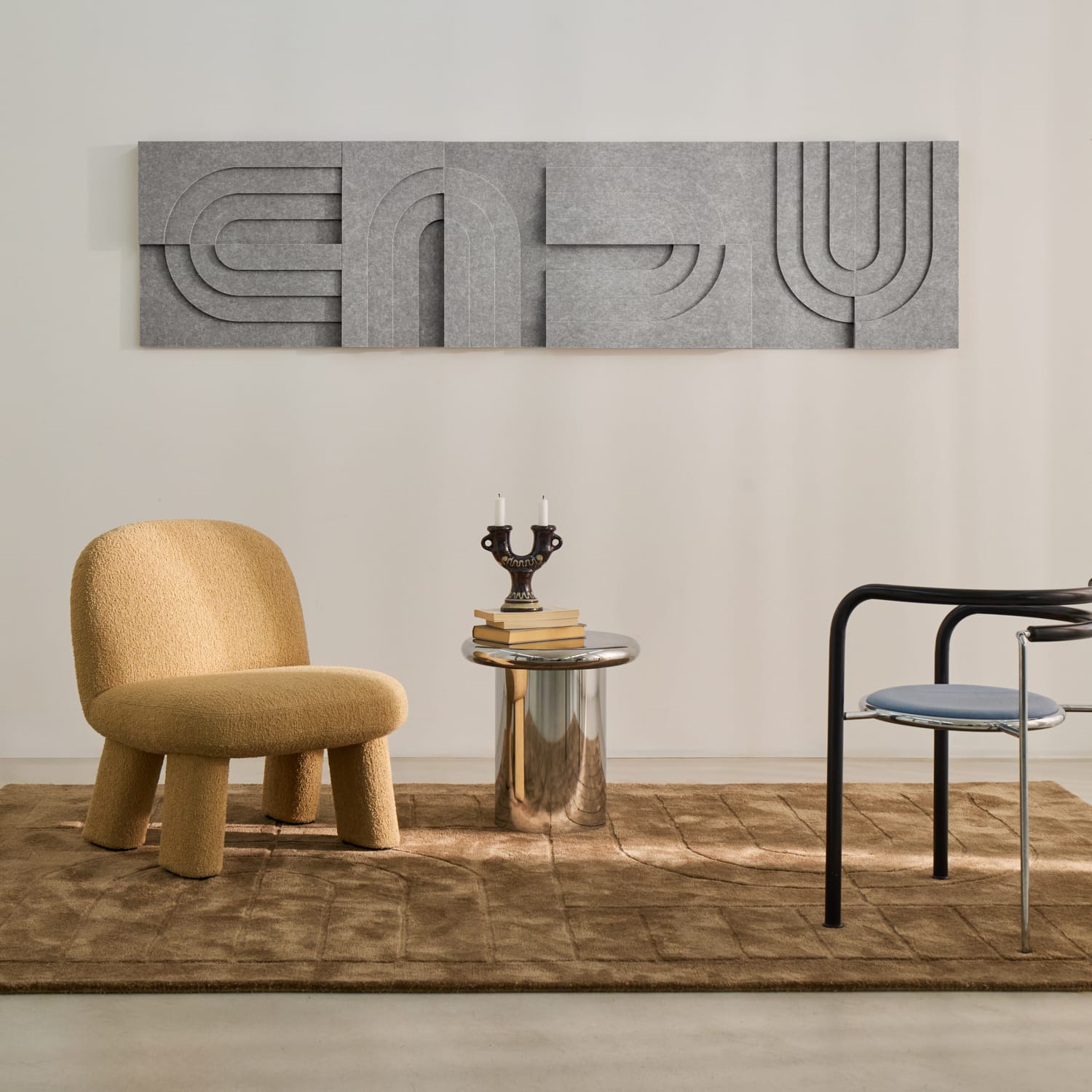 Arch Tile - Cloudy Grey