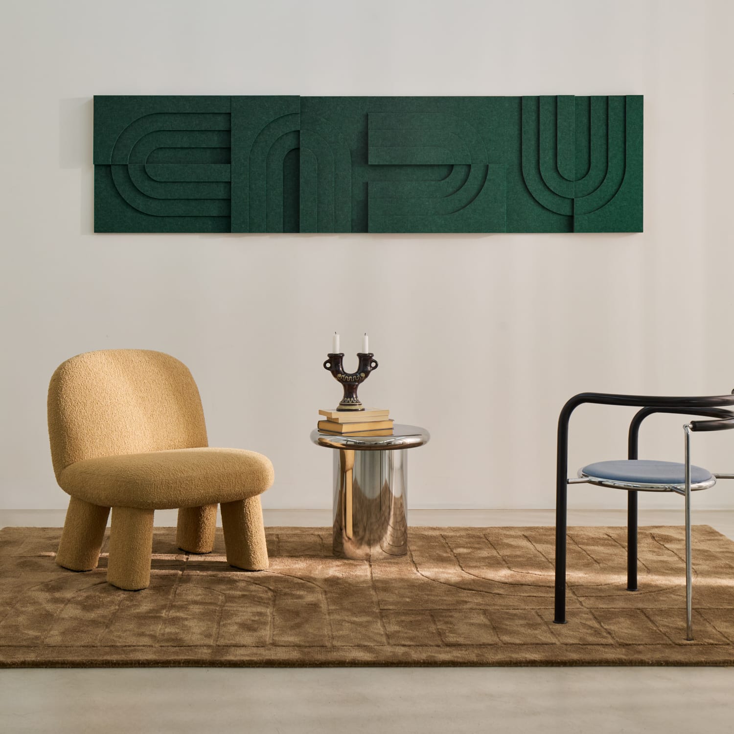 Arch Tile - Petroleum Green