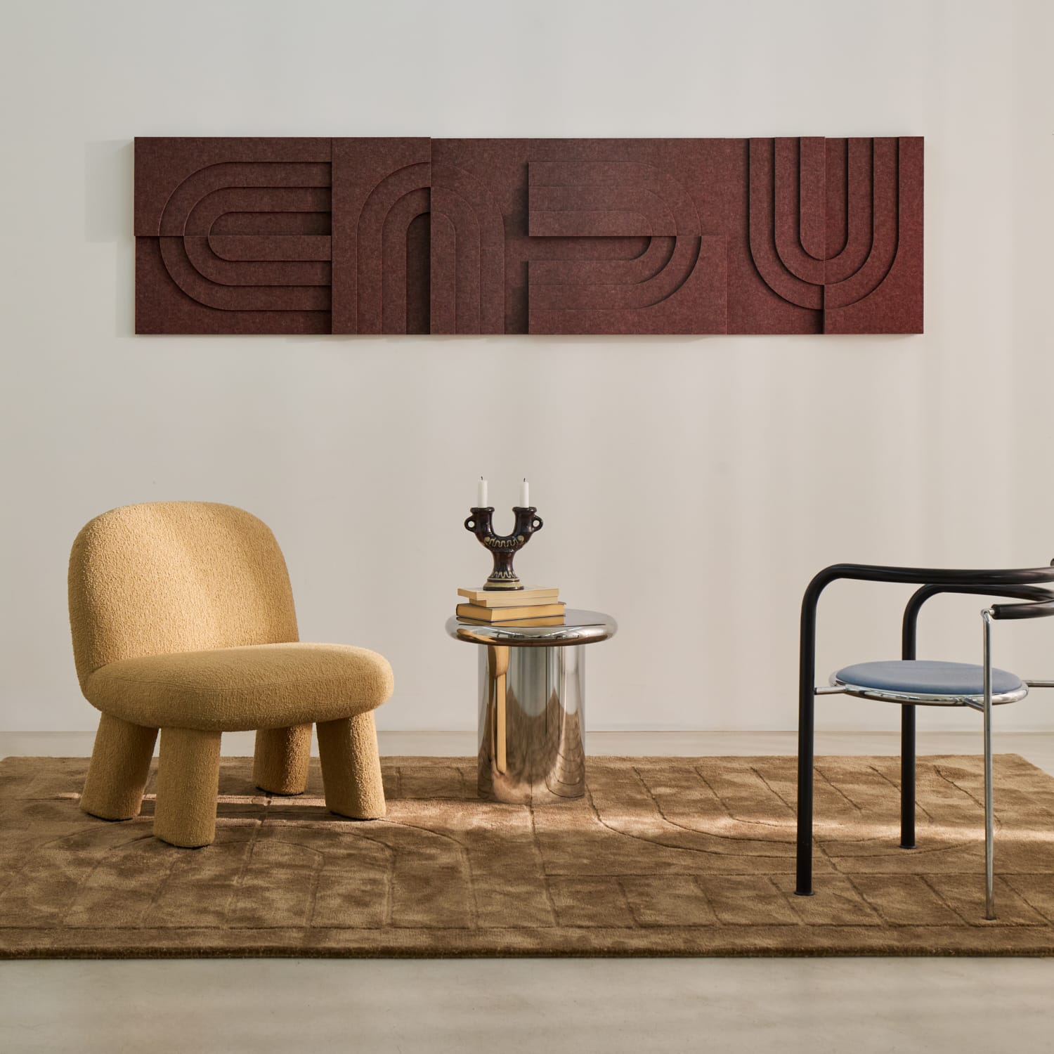 Arch Tile - Reddish Brown