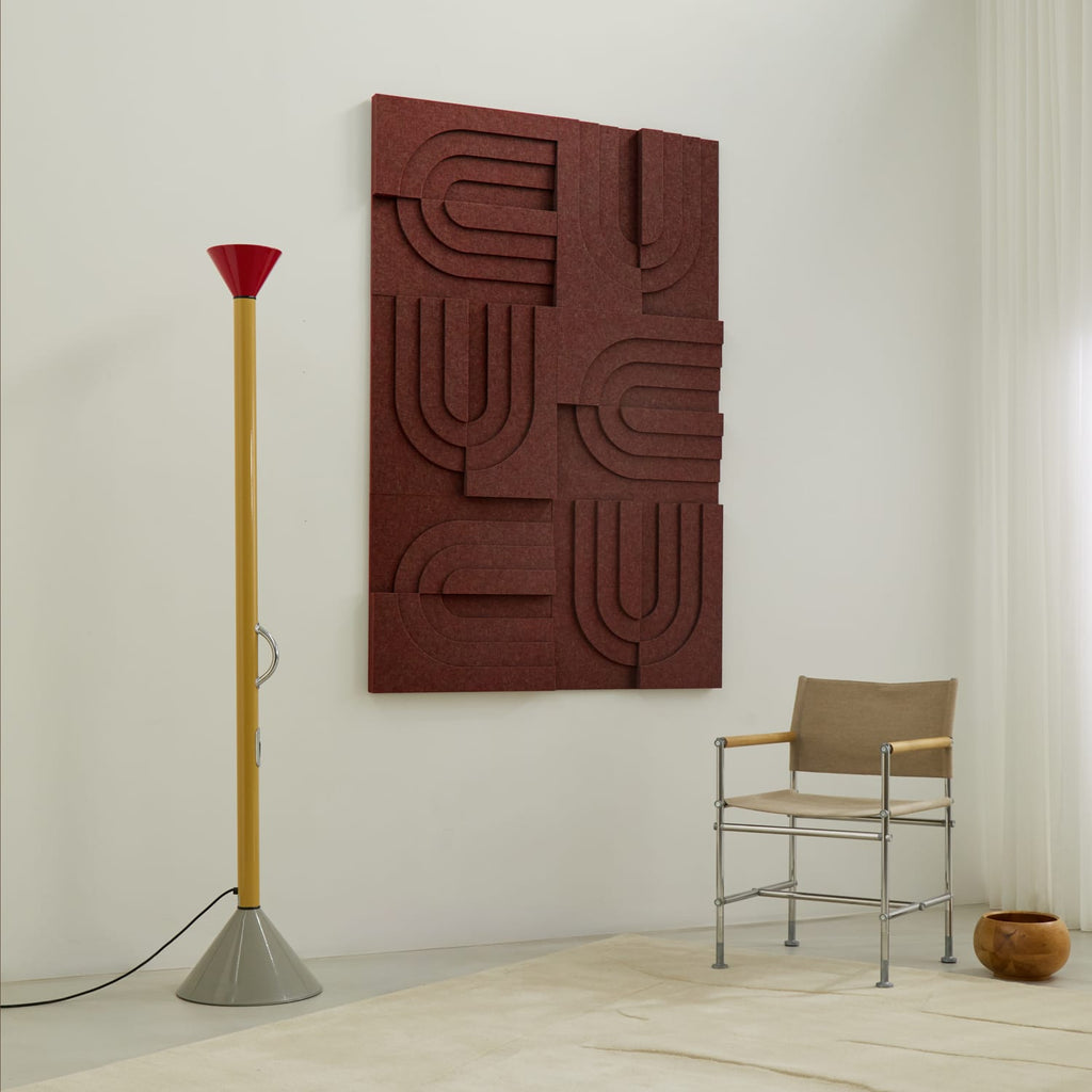Arch Tile - Reddish Brown