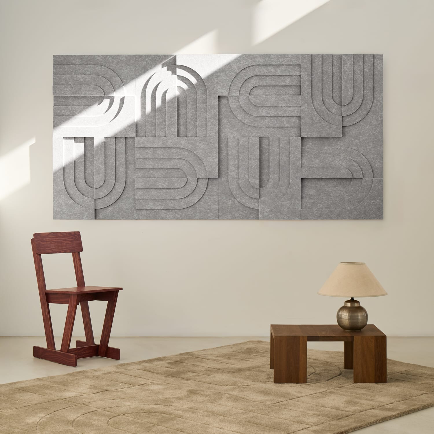 Arch Tile - Cloudy Grey