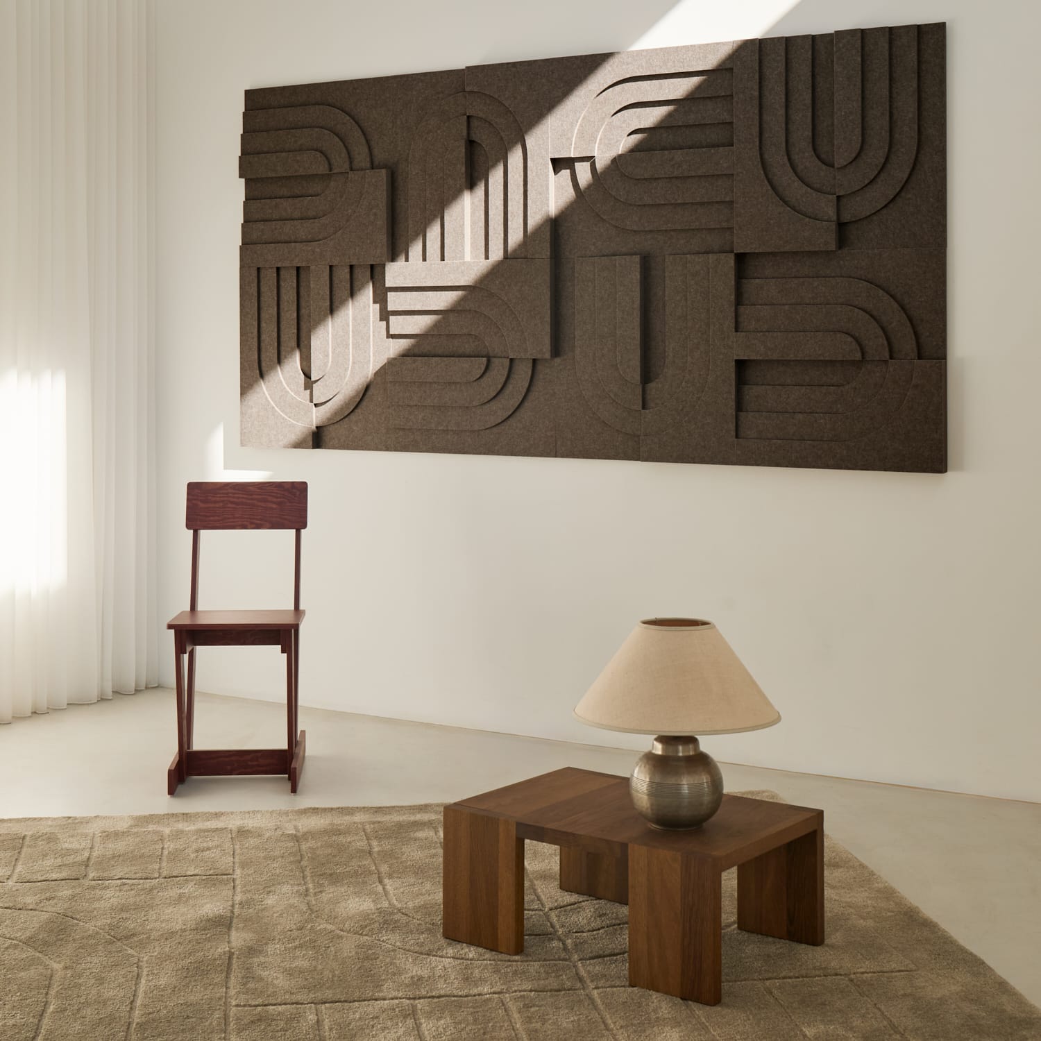 Arch Tile - Warm Grey