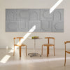 Geometric Tile - Cloudy Grey