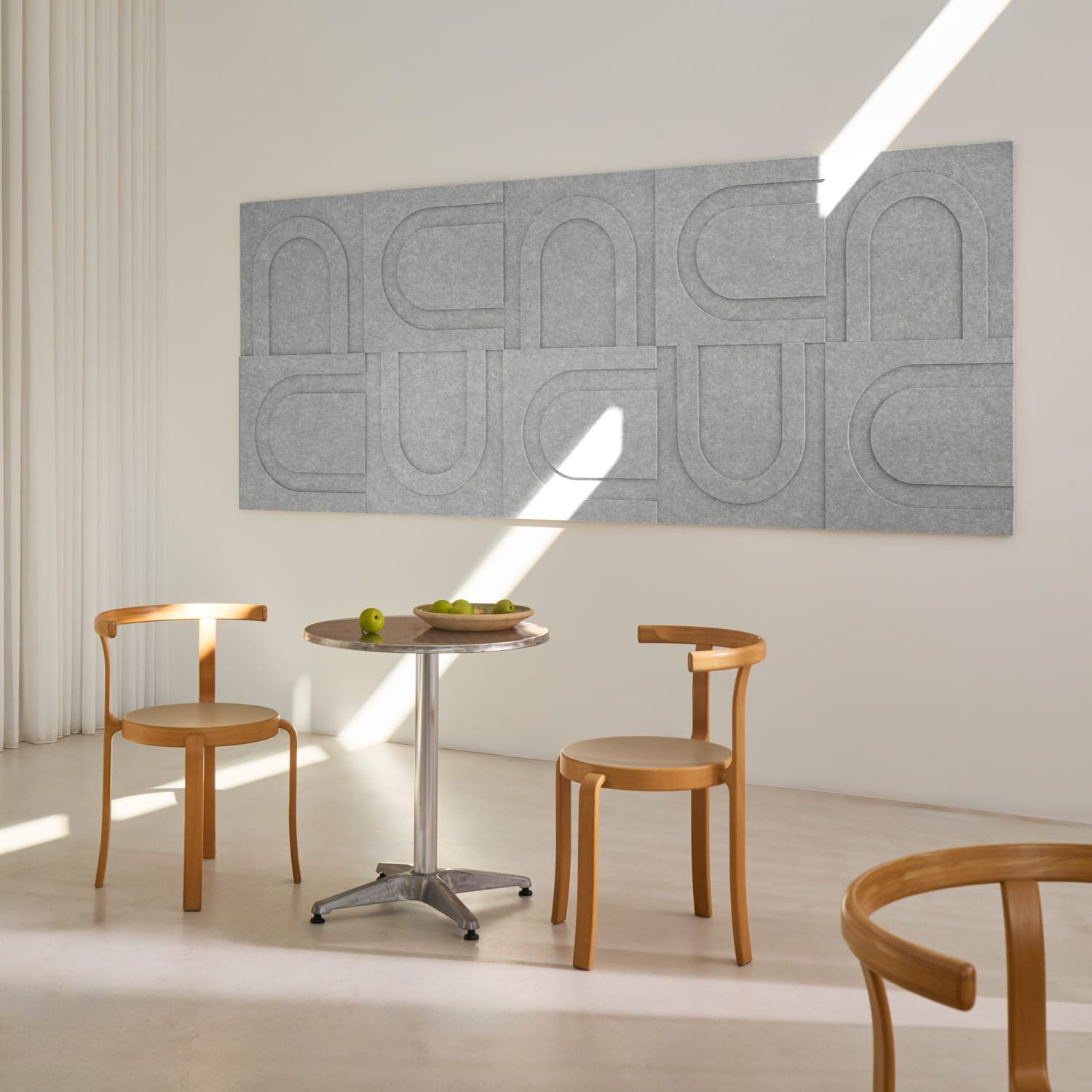 Geometric Tile - Cloudy Grey