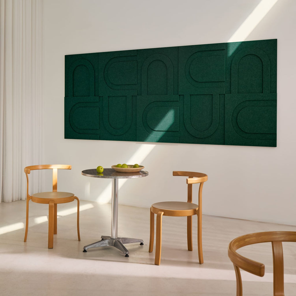 Geometric Tile - Petroleum Green