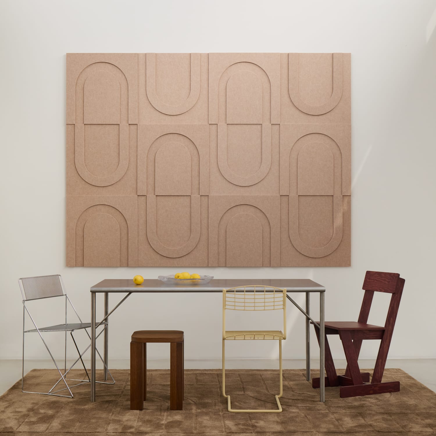 Geometric Tile - Sand Beige