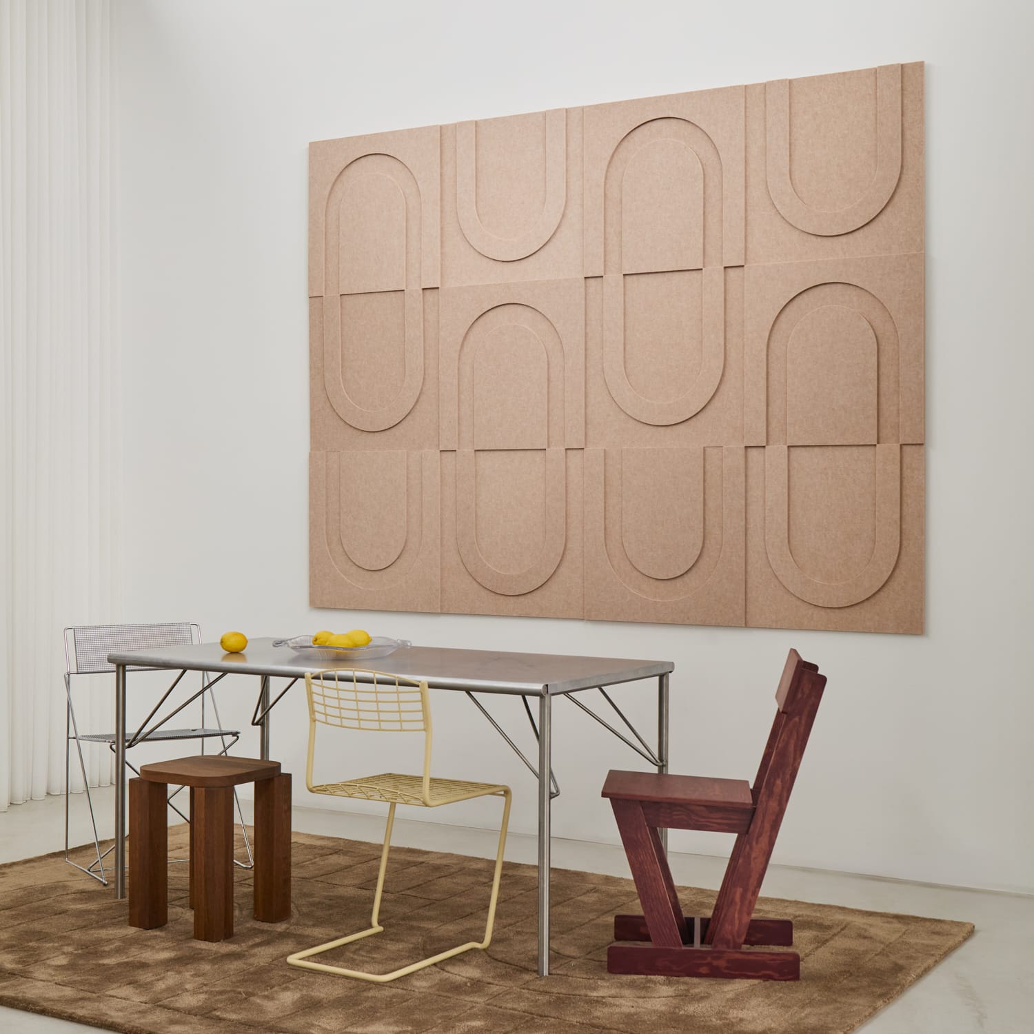 Geometric Tile - Sand Beige