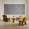 Geometric Tile - Cloudy Grey