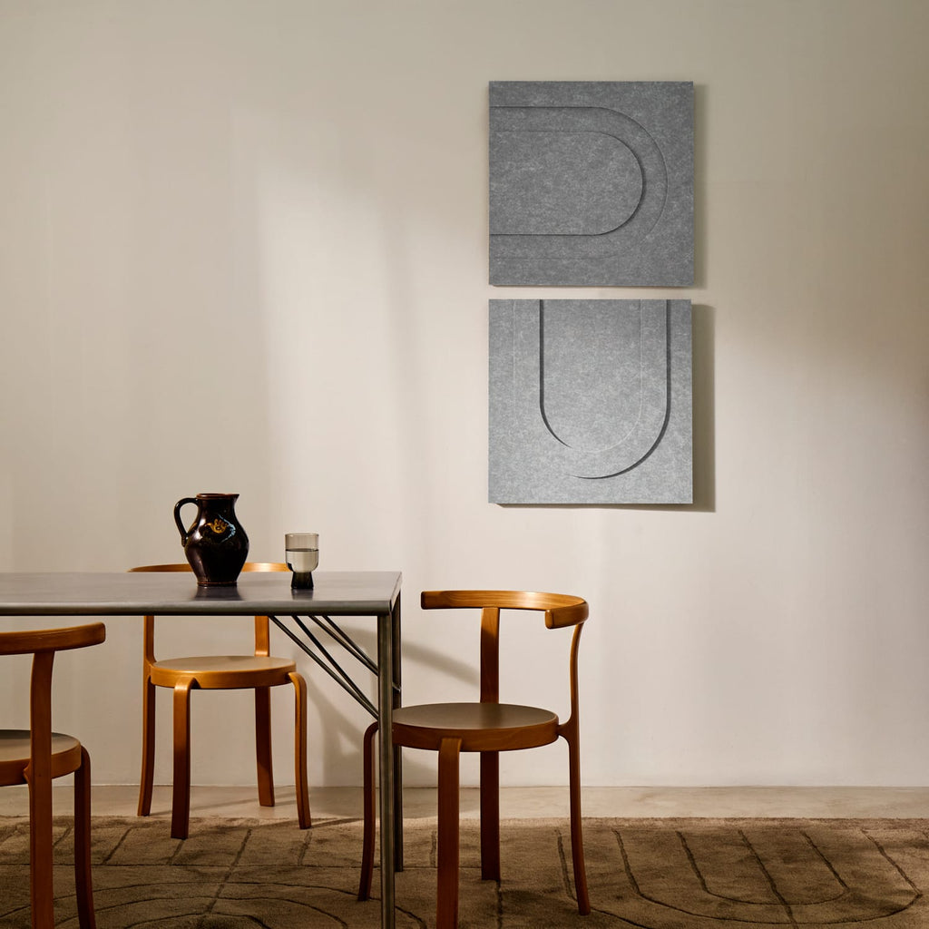 Geometric Tile - Cloudy Grey