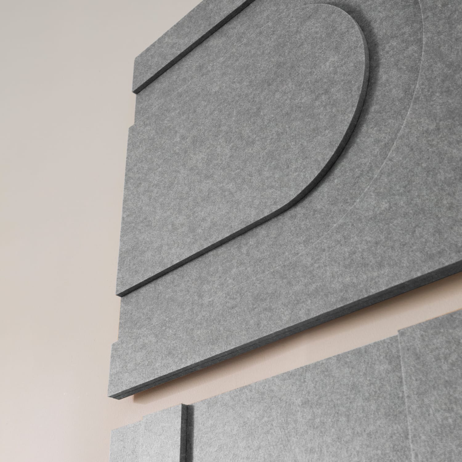 Geometric Tile - Cloudy Grey