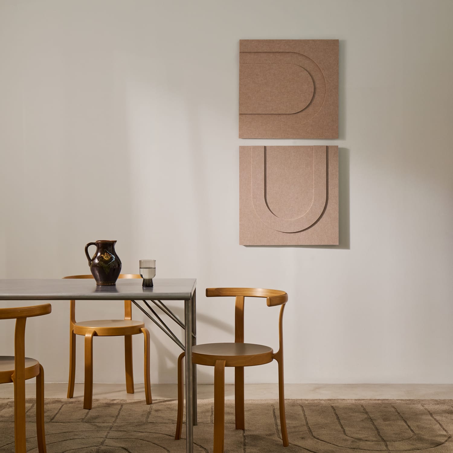 Geometric Tile - Sand Beige