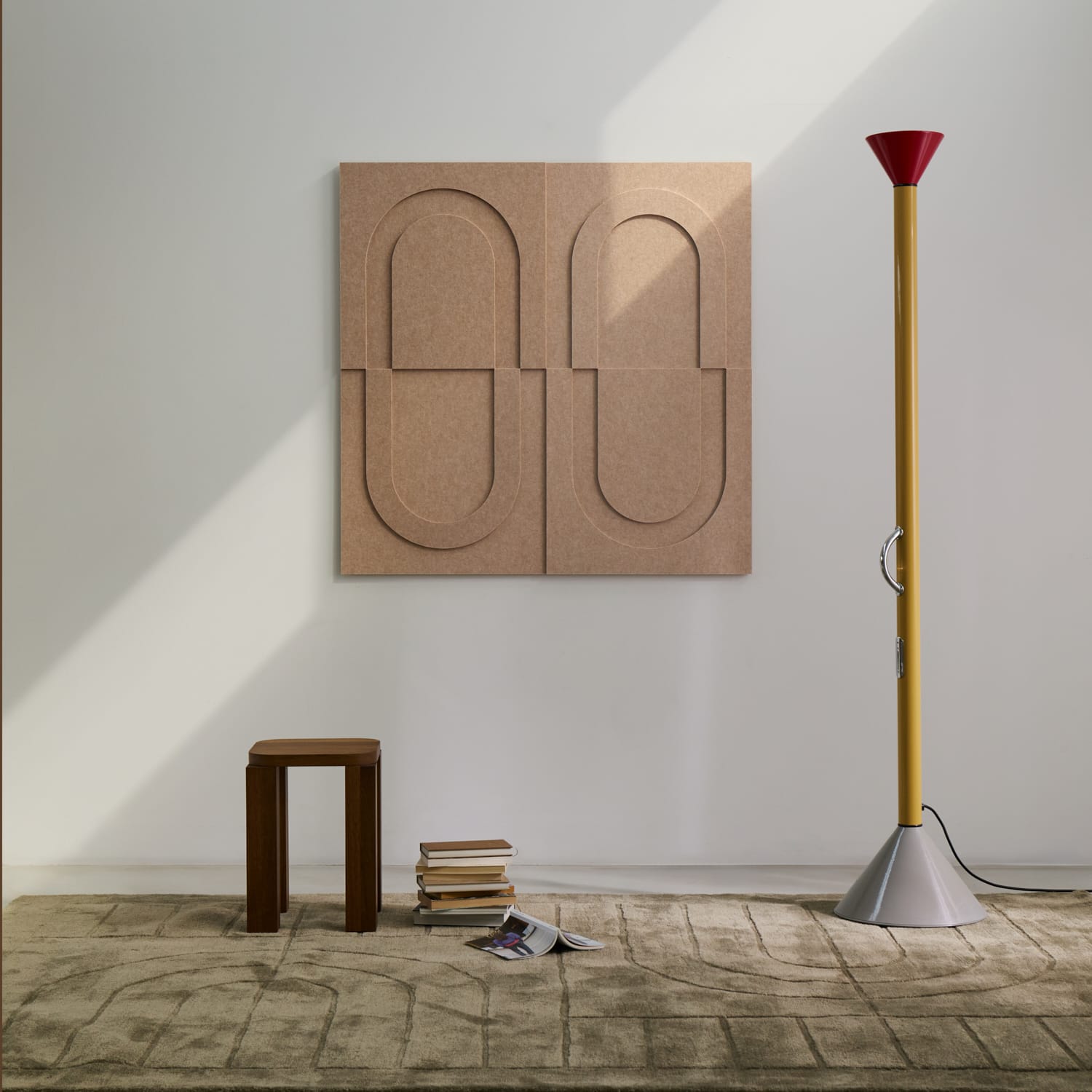 Geometric Tile - Sand Beige