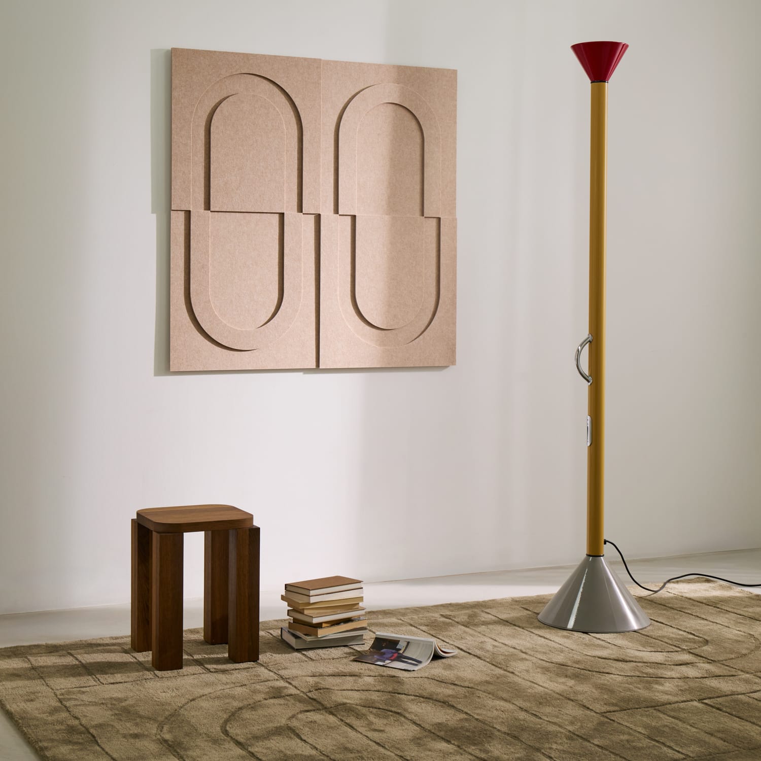 Geometric Tile - Sand Beige