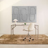 Geometric Tile - Cloudy Grey