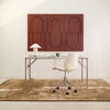 Geometric Tile - Reddish Brown