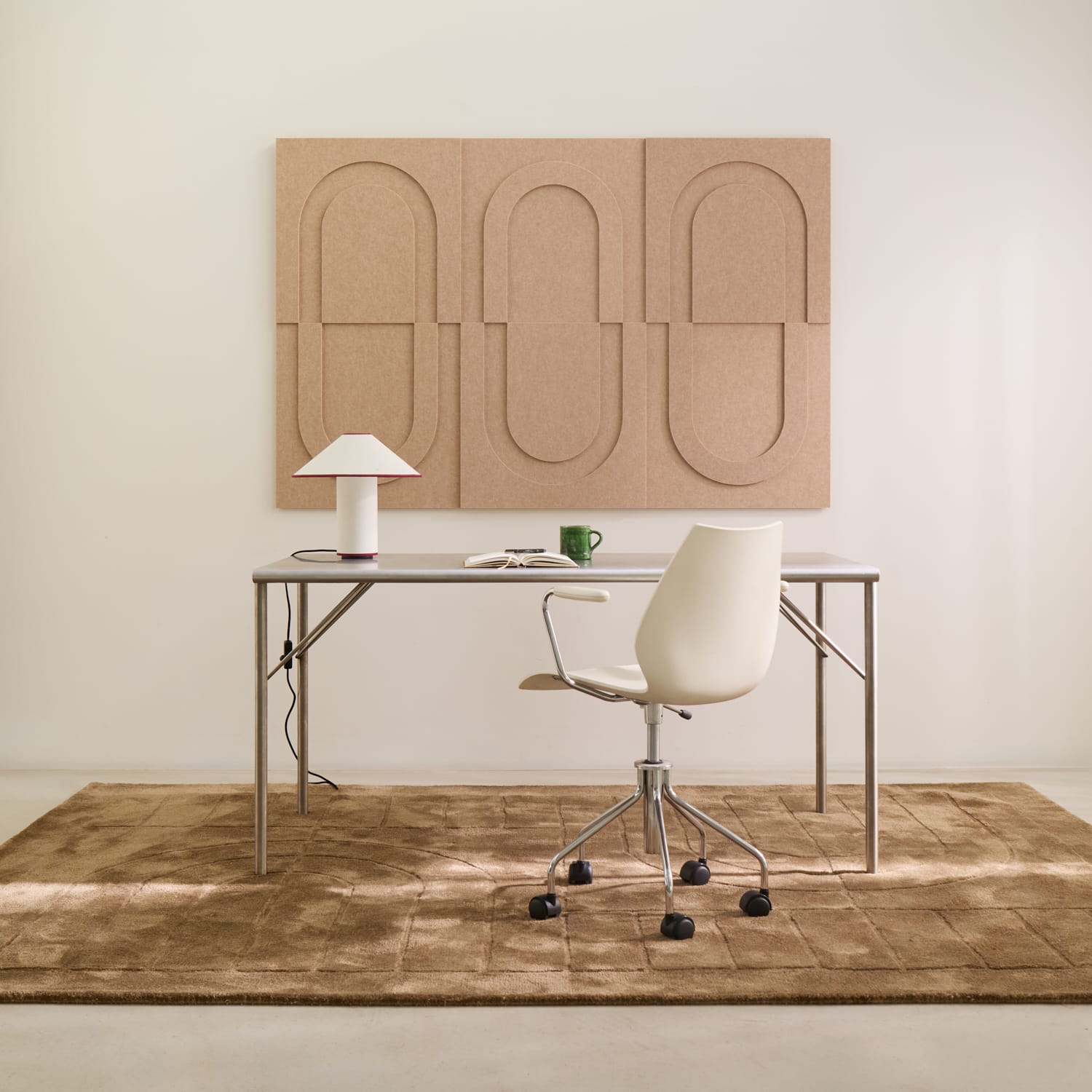 Geometric Tile - Sand Beige