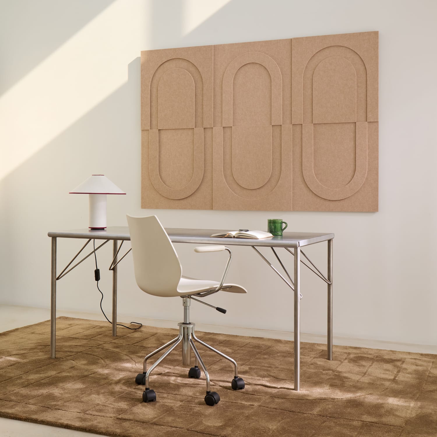 Geometric Tile - Sand Beige