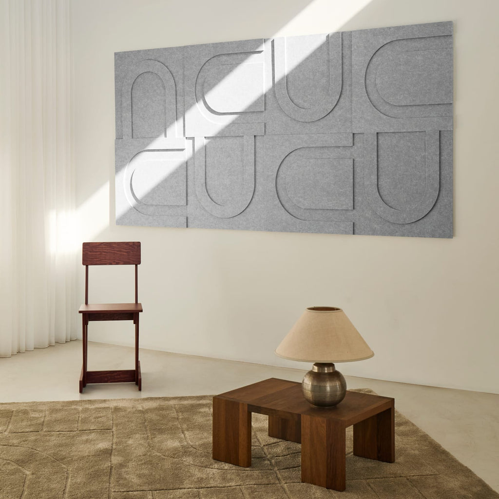Geometric Tile - Cloudy Grey