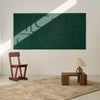 Geometric Tile - Petroleum Green