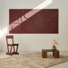 Geometric Tile - Reddish Brown