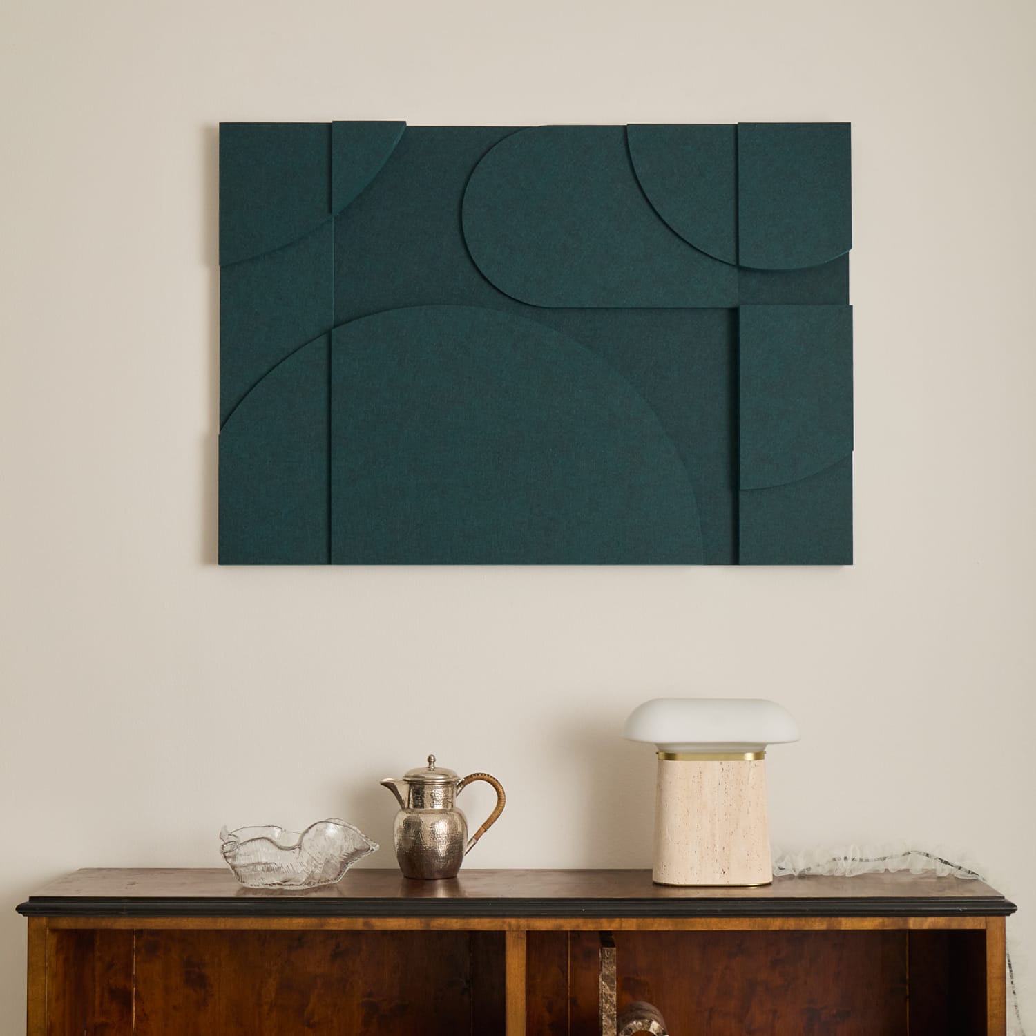 Geometric - Petroleum Green