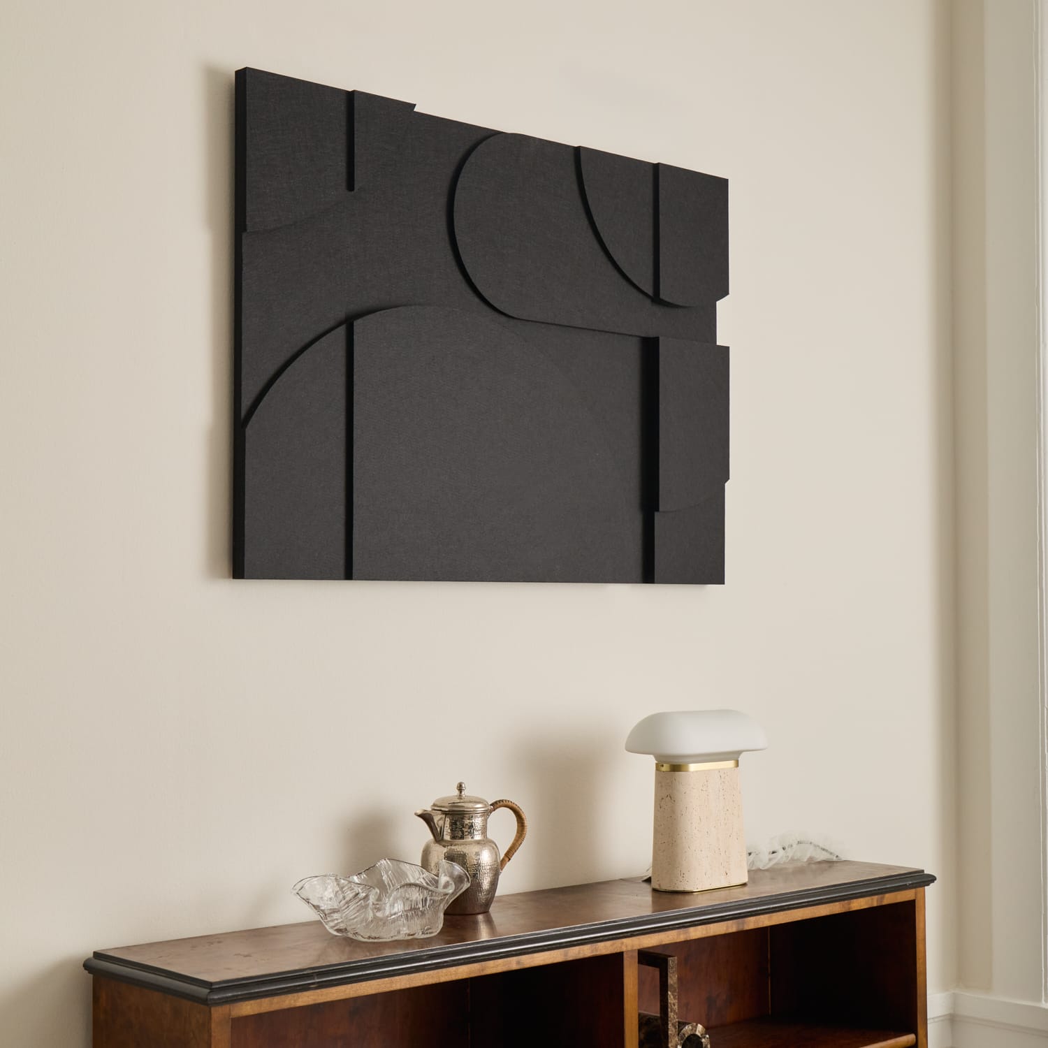 Geometric - Night Black