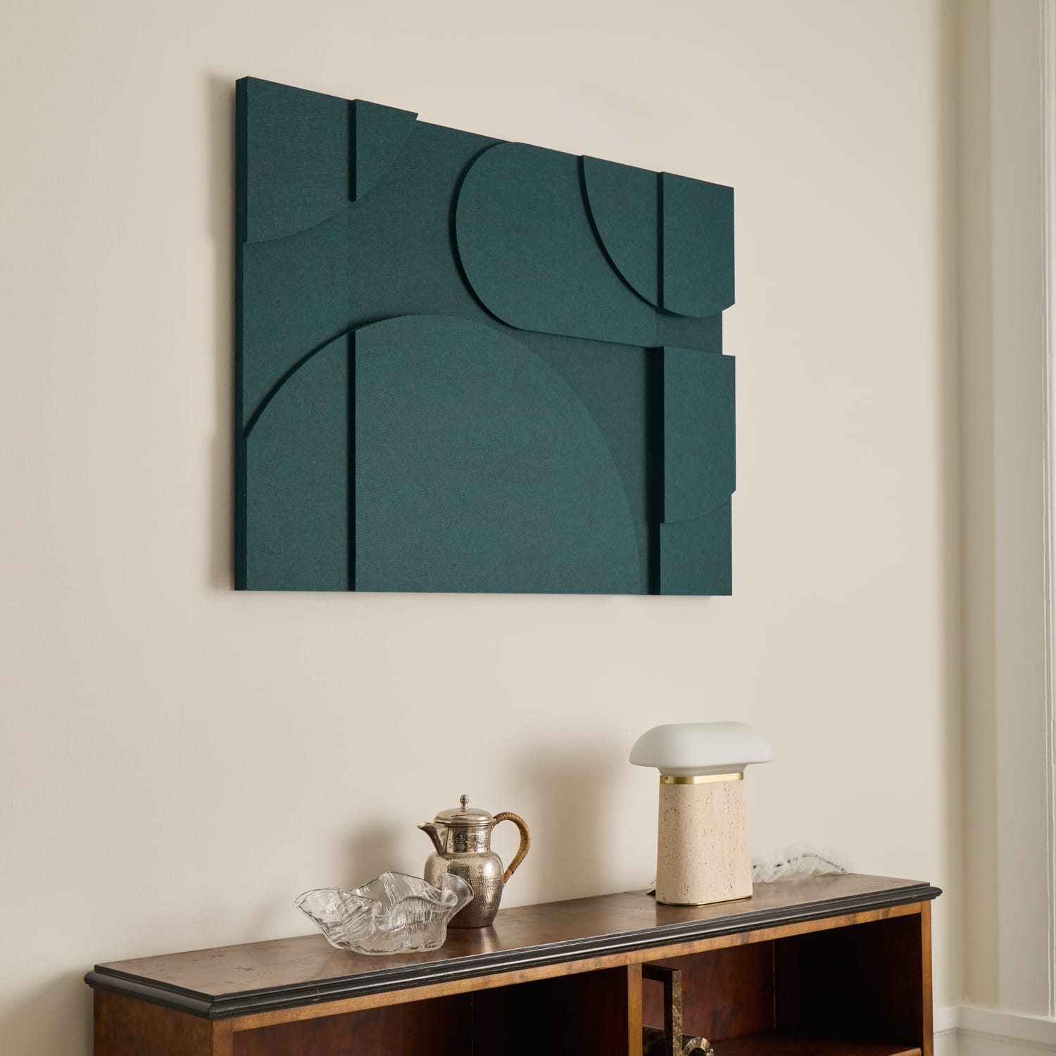 Geometric - Petroleum Green