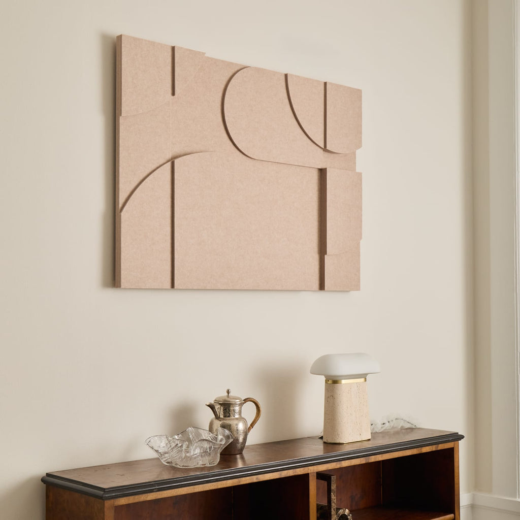 Geometric - Sand Beige