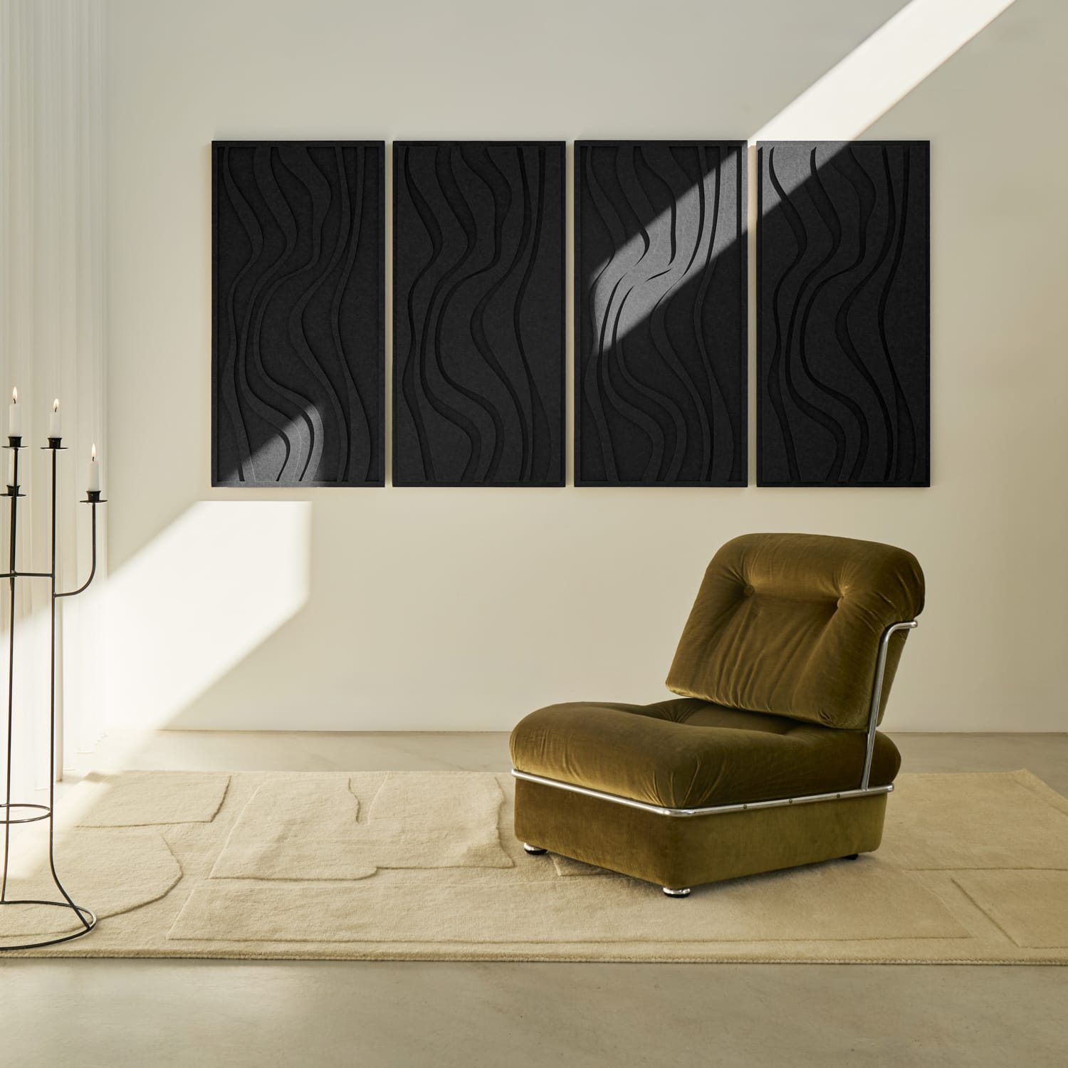 Wave Long - Night Black
