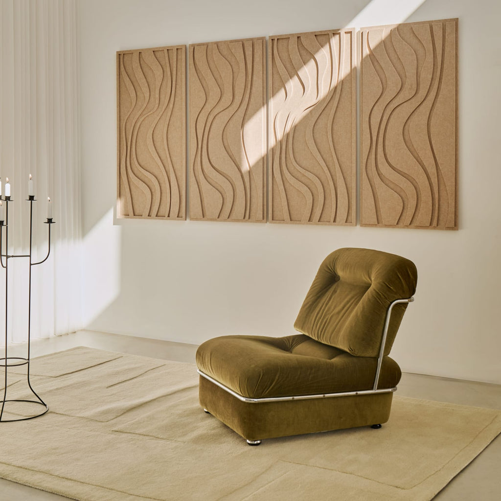 Wave Long - Sand Beige