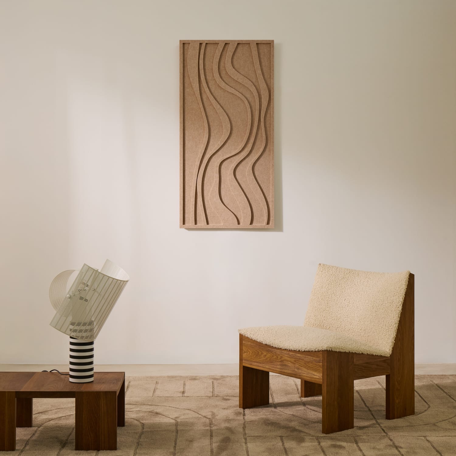 Wave Long - Sand Beige