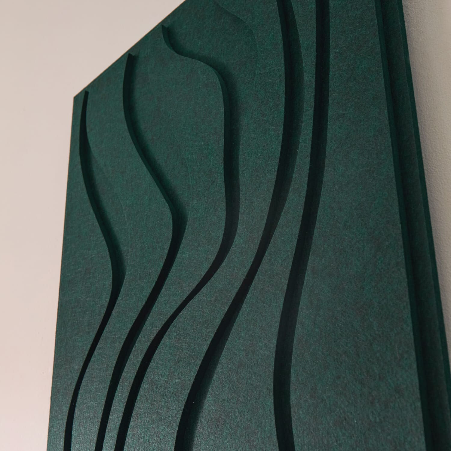 Wave Long - Petroleum Green