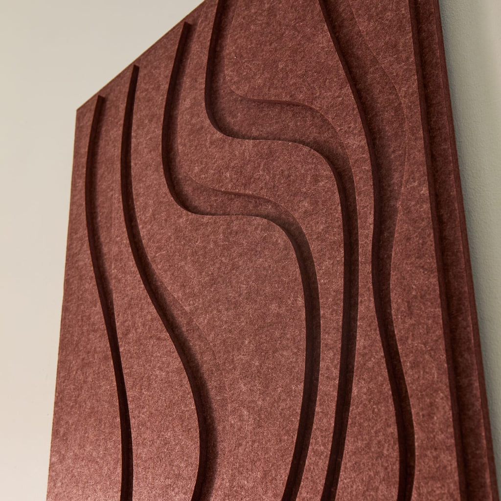 Wave Long - Reddish Brown