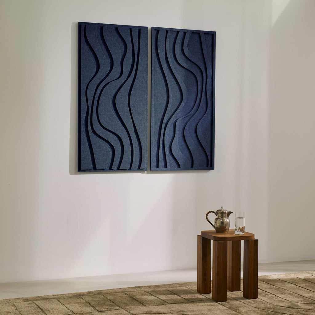 Wave Panel Sample Wave Long | Acoustic Wave Panels - Sustainable Art – Arturel.com