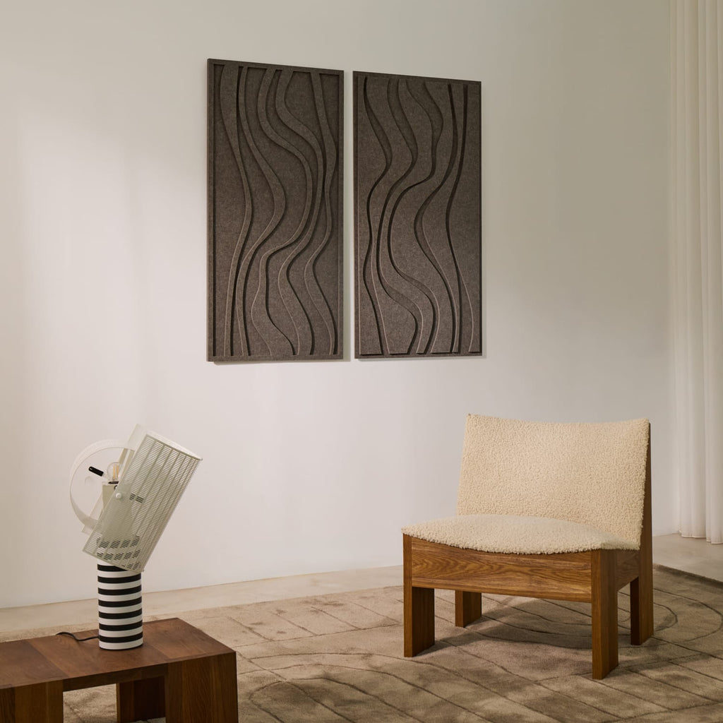 Wave Panel Sample Wave Long | Acoustic Wave Panels - Sustainable Art – Arturel.com