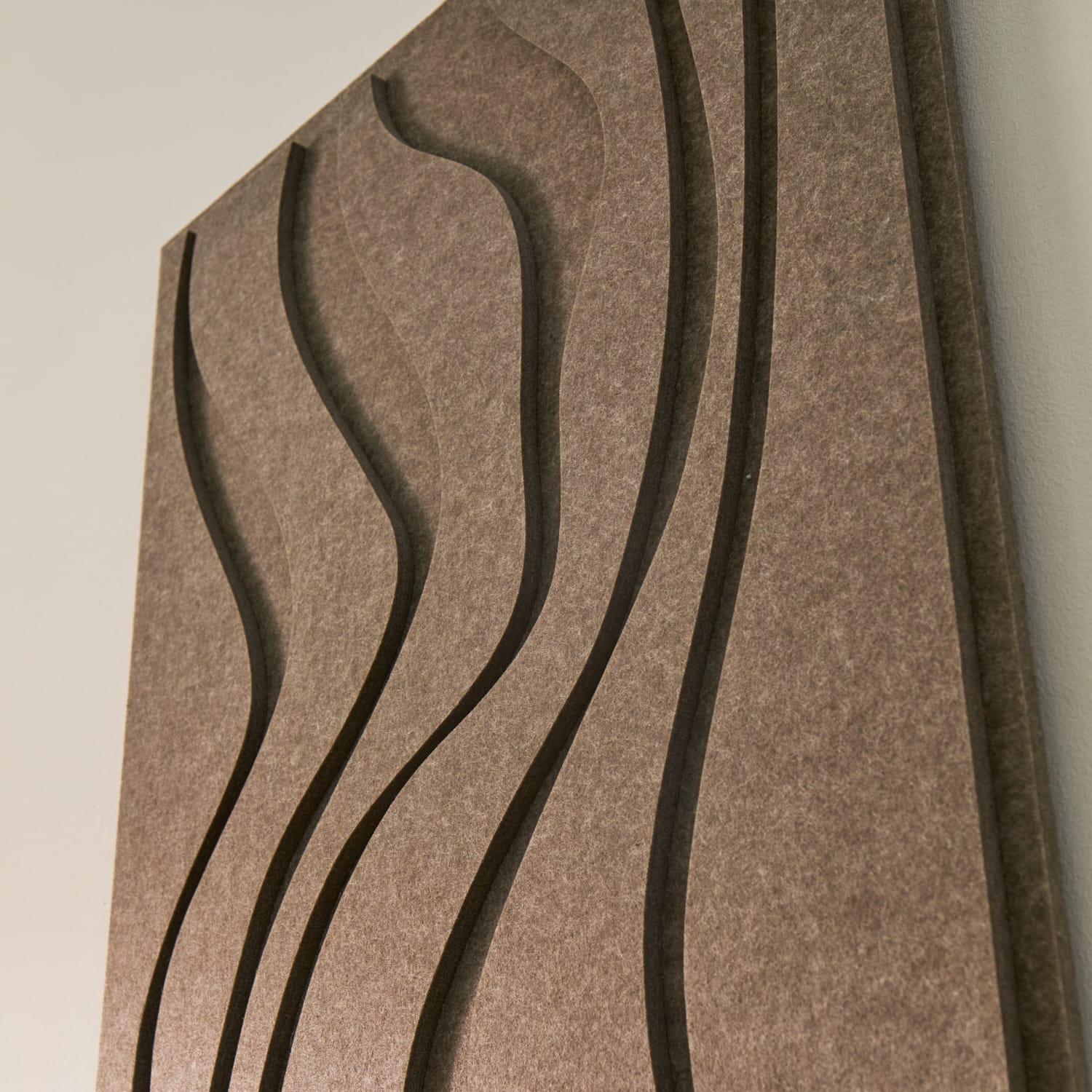 Wave Long - Warm Grey